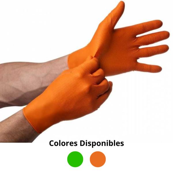 Guantes de Nitrilo Diamantados 8,6gr